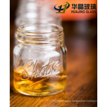 50ml Engraved Shots Cocktail Glass Mason Jar with Screw Cap
